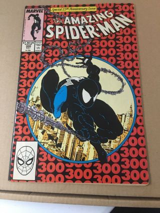 The Spider - Man 300 1st Venom,  Key Book