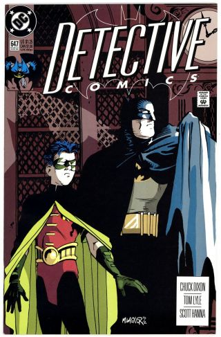 Detective Comics (1937) 647 Nm 9.  4 First Cameo Appearance Of Spoiler