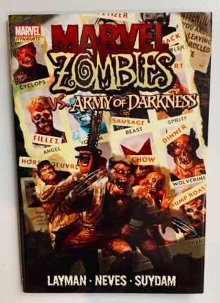 Marvel Zombies Vs Army Of Darkness Hard Cover Marvel