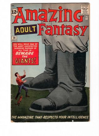 Adult Fantasy 14,  Jul 1962 Very Good - Fine 5.  0 Proto Issue Professor X.