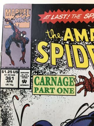 The Spider - Man 361,  362,  363 (Apr 1992,  Marvel) 8