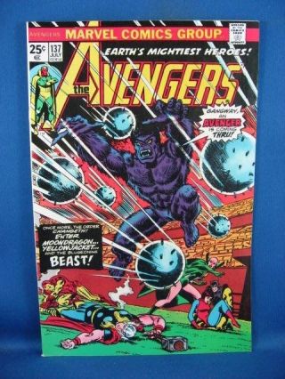 The Avengers 137 (jul 1975,  Marvel) F Vf