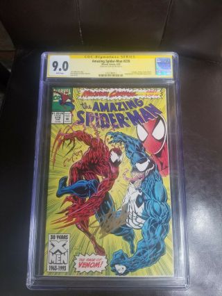 The Spider - Man 378 Signed By Stan Lee Cgc Signature Series