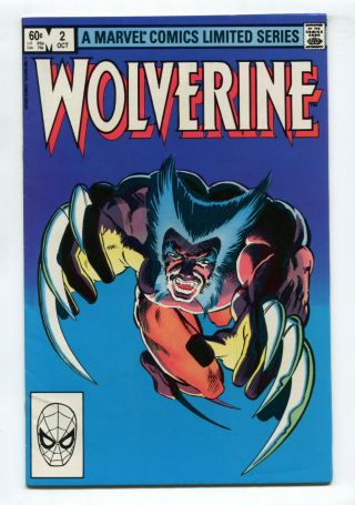 1982 Marvel Wolverine 2 Limited Series 1st Full Appearance Of Yukio Vf/nm B2