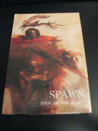Spawn: Book Of The Dead Todd Mcfarlane Signed Hardcover Book Amricons