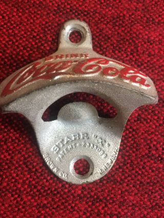 Coca - Cola Bottle Opener STARR X Made In West Germany Brown Co 2