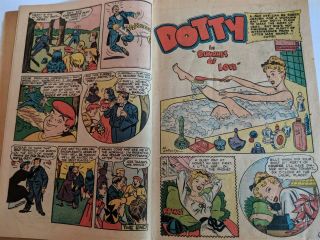 VICKY COMICS No.  5 1949 Ace Magazines Teen Comic Book 3.  0 DOTTY Good Girl Art 2