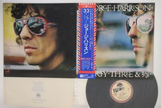 Lp/gf George Harrison Thirty Three & 1/3 P10285d Dark Horse Japan Vinyl Obi