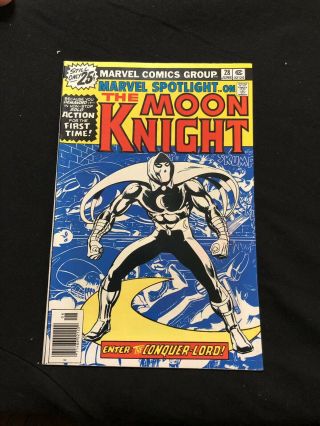 Marvel Spotlight 28 - 1st Solo Moon Knight - Key Issue Comic - Vf,