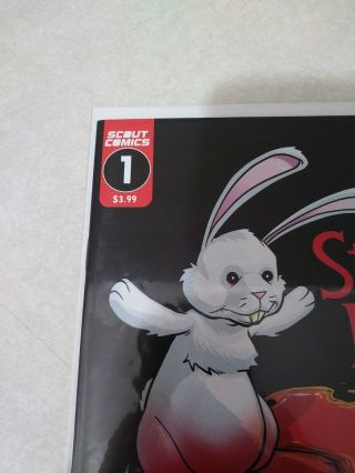 Stabbity Bunny 1& 2 Cover A Scout Comics 2018 8.  0 plus 3