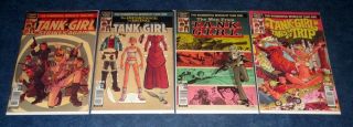 Tank Girl The Wonderful World Of 1 2 3 4 (of 4) 1st Print Set Titan Comic 2018