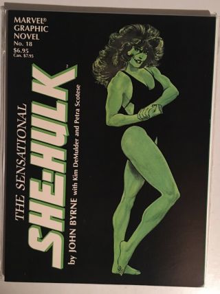 The Sensational She - Hulk Marvel Graphic Novel 18 John Byrne Near