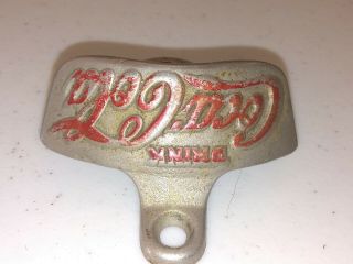 ANTIQUE BROWN CO STARR X DRINK COCA COLA BOTTLE OPENER MADE IN USA 5