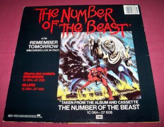 IRON MAIDEN Number of The Beast,  12 
