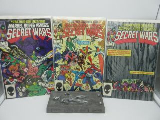 Marvel Heroes SECRET WARS 1 - 12 (1984) NM Complete Full Set Run 8 is NM, 3