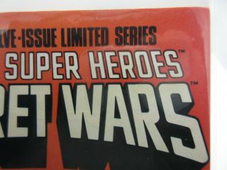 Marvel Heroes SECRET WARS 1 - 12 (1984) NM Complete Full Set Run 8 is NM, 6