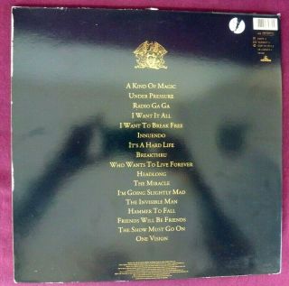 QUEEN ‎– GREATEST HITS II VINYL 2X LP DOUBLE ALBUM Parlophone ‎– PMTV 2 GL 2