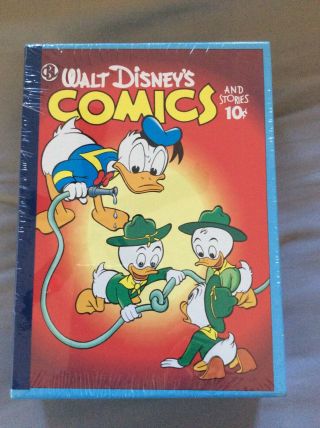 Carl Barks Library Walt Disney Comics Stories X 10 Hc Slipcase Set In Shrink