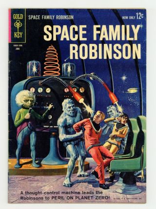Space Family Robinson (gold Key) 3 1963 Vg 4.  0