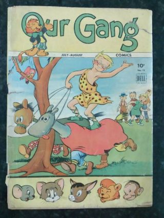 Our Gang Comics 12 G/vg See Scan