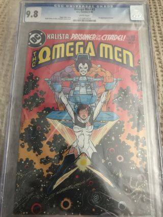 Omega Man 3 1983 Cgc 9.  8 1st Appearance Of Lobo - White Pages Dc