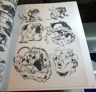MIKE PLOOG Pen And Ink Art THICKER THAN BLOOD The WEREWOLF Page 2