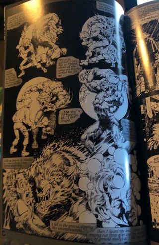 MIKE PLOOG Pen And Ink Art THICKER THAN BLOOD The WEREWOLF Page 3