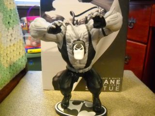 Dc Comics Batman Black And White Bane Statue Nm W/ Box Plus