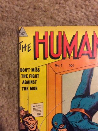 THE HUMAN FLY 1 Featuring The Blue Beetle 1958 I.  W.  Enterprises (see photos) 2