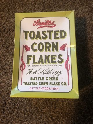 Kelloggs Empty Box Toasted Corn Flakes