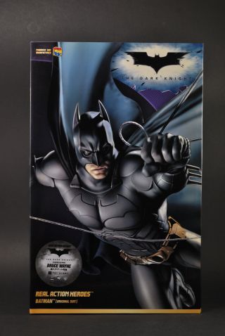 Mib.  Medicom Toy Rah Batman The Dark Knight Suit Figure 1/6 12 "