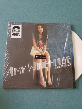 Amy Winehouse Back To Black White Vinyl Lp Pressing Hmv Only Album Day 2018