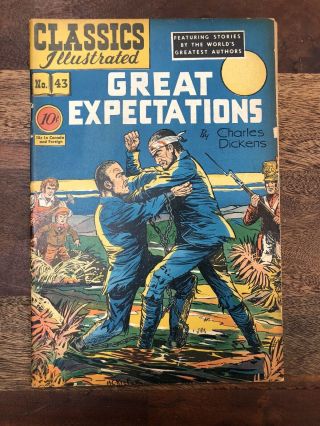 Classics Illustrated 43 Great Expectations 1947