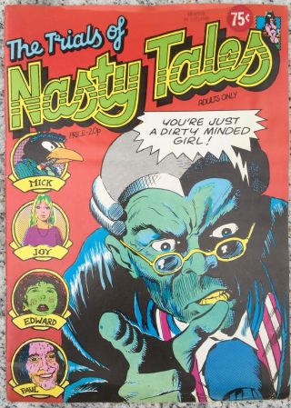 The Trials Of Nasty Tales (cozmic Comics 1973) U.  K.  Underground