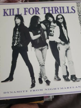 Kill For Thrills Dynamite From Nightmareland Vinyl Lp Album Record Usa