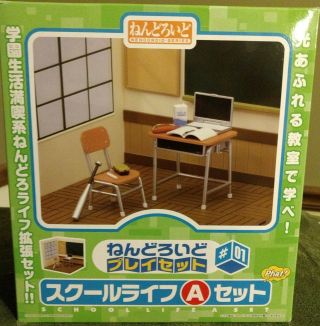 Phat Company Nendoroid Play Set 01 School Life A Set