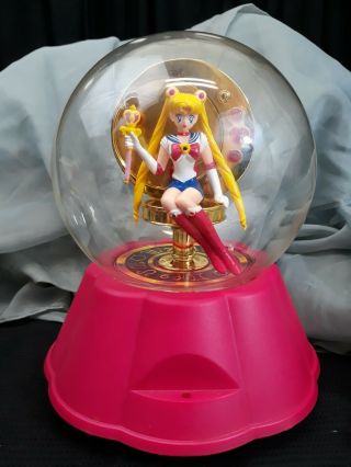 1994 Yutaka Sailor Moon Lights Sounds Gazer Zodiac Globe Vguc