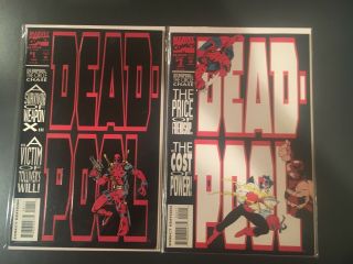 Deadpool The Circle Chase 1 &2 (marvel,  1993)