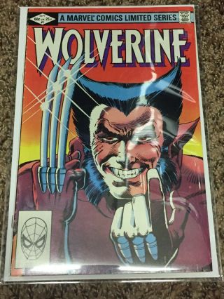 1982 Marvel Wolverine Limited Comic Book Series 1 Marvel Comics Great Shape
