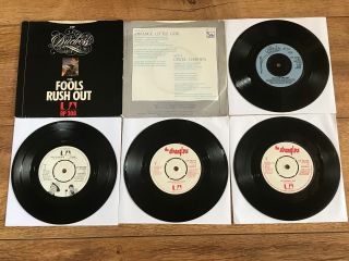 THE STRANGLERS JOBLOT 6 X 7” VINYL PUNK SINGLES : ALL PRO CLEANED & PLAY GREAT 2