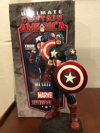 Bowen Ultimate Captain America Metallic Version Statue 614/1380