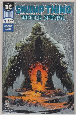 Swamp Thing Winter Special 1 - 1st Print Regular Cover By Jason Fabok