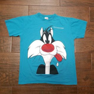 Vintage Sylvester The Cat T Shirt Large Single Stitch