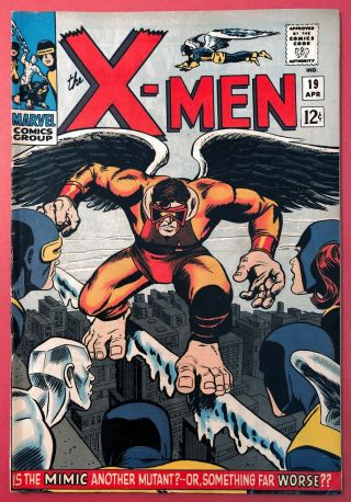Uncanny X - Men (1st Series) 19 1966 Vg,  4.  5