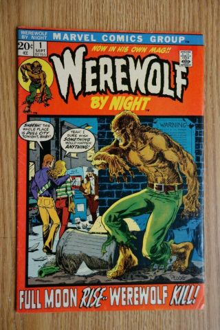 Marvel Werewolf By Night 1 (sept,  1972) Ploog Cont 