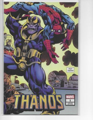 Thanos 1 1:100 Weiss Wraparound Hidden Gem Variant Cover