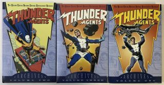 T.  H.  U.  N.  D.  E.  R.  Agents Archives Volumes 1 - 3 Issues 1 - 10 Steve Ditko Wally Wood