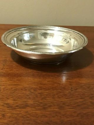 Antique Sterling Silver 5 1/2 " Bowl