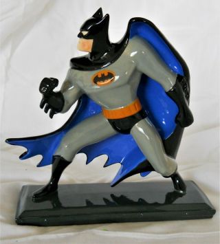 Rare 1995 Batman Collectible Ceramic Figure Warner Bros Studio Store