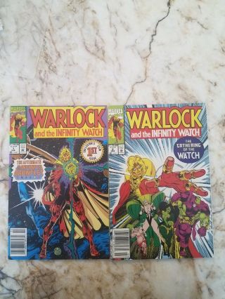 Warlock And Infinity Watch 1 2 Warlock Chron 1 Young Avengers 2 3 4